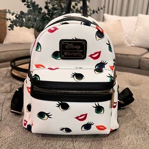 Disney Loungefly Princess Eyes Mini Backpack